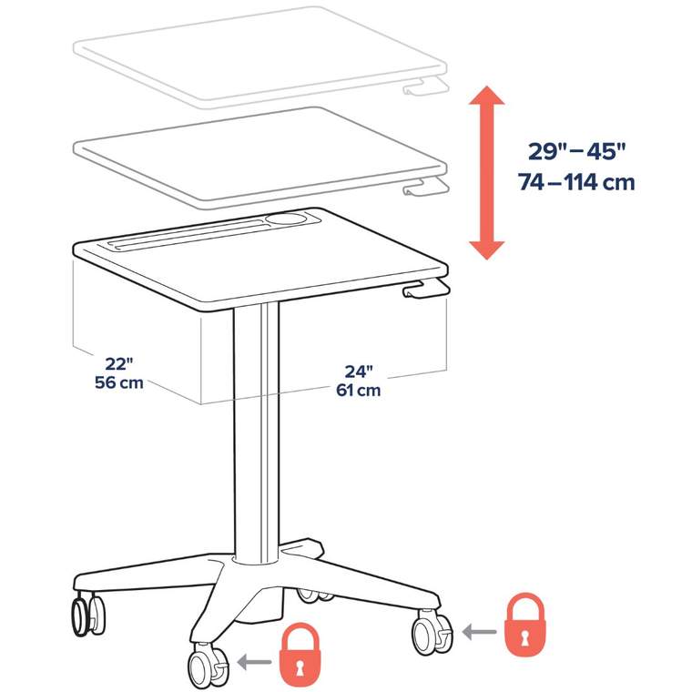 LearnFit Sit-Stand Desk